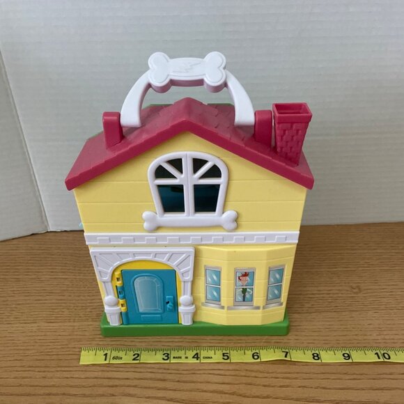 Disney Puppy Dog Pals Stow & Go Playset Bingo Rolly House Seesaw Slide Just Play - Picture 13 of 14